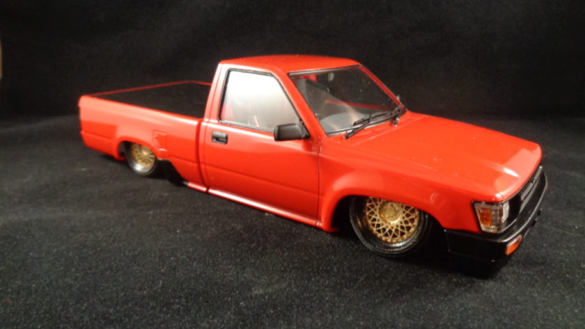 scale model red truck scale model red truck