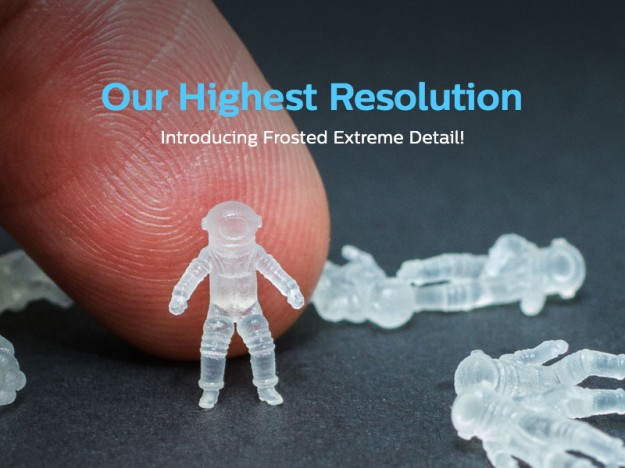 Frosted Extreme Detail Acrylic Resin