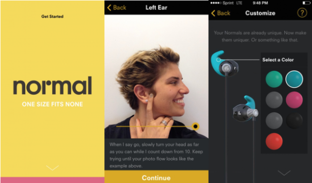 normal 3D print headphone