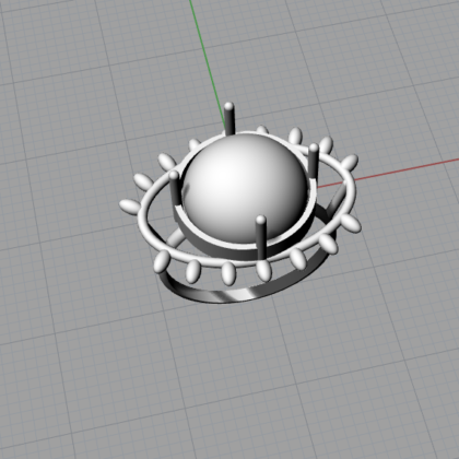 jewelry making stone setting rings 3d printed jewelry 3d design